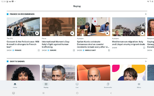 FRANCE 24 - Live news 24/7 screenshot