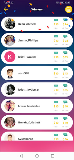 Play and Win-Win Cash Prizes! screenshot