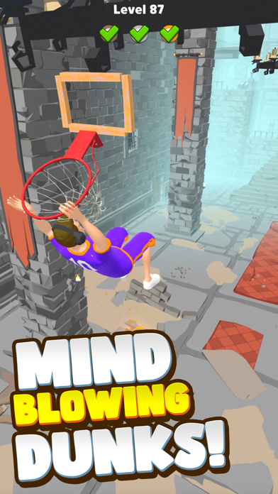 Hoop World: Flip Dunk Game 3D screenshot
