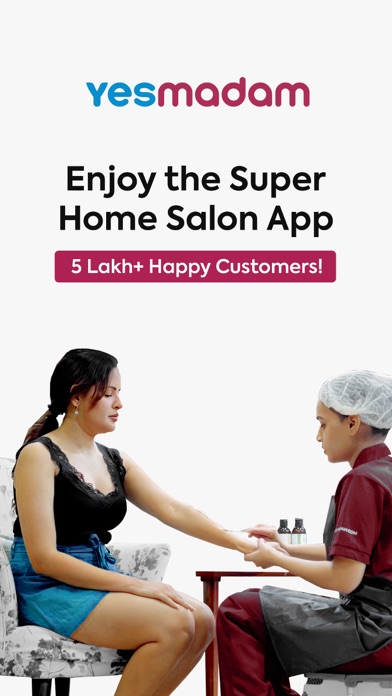 Yes Madam - Salon at Home screenshot