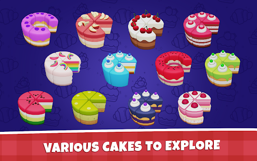 Cake Sort - Color Puzzle Game screenshot