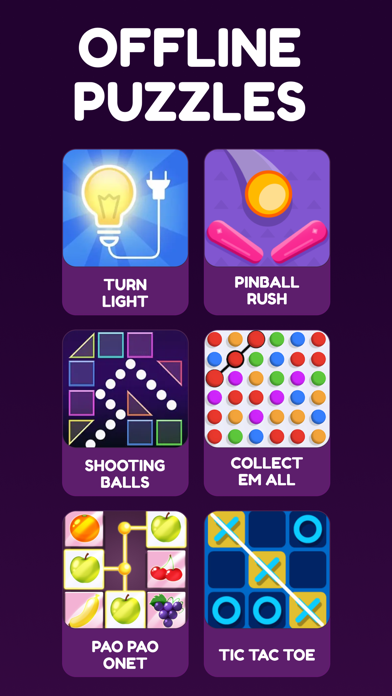 100+ Offline Games No WiFi Fun screenshot