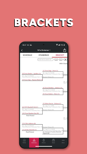 SportsEngine Tourney screenshot
