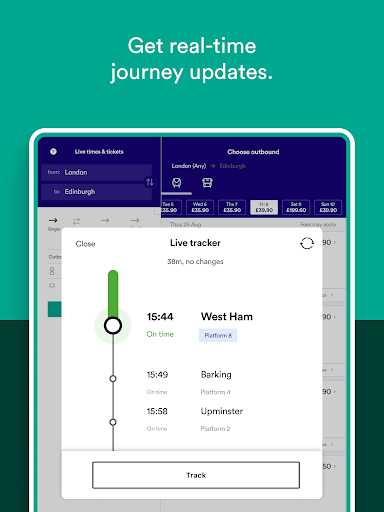 Trainline: Train travel Europe screenshot
