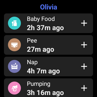 BabyTime (Tracking & Analysis) screenshot