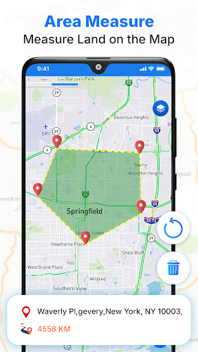Satellite Map Live Earth View screenshot