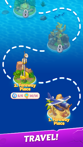 Merge Adventure: Travel Games screenshot