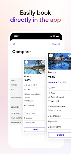 Vacation Rentals - HomeToGo screenshot