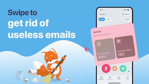 Cleanfox - Mail & Spam Cleaner screenshot