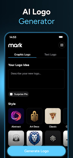 Mark - AI Logo Generator screenshot
