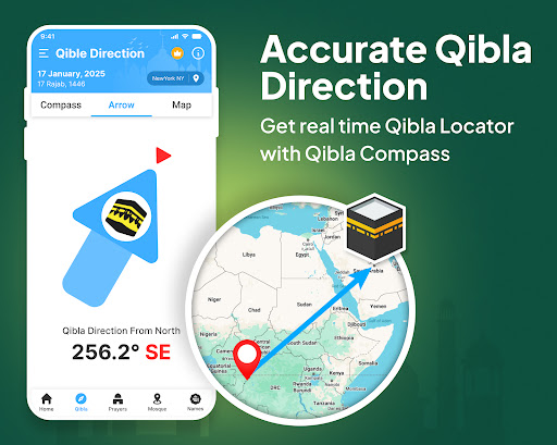 Qibla Compass: Qibla Direction screenshot