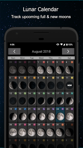 Phases of the Moon screenshot