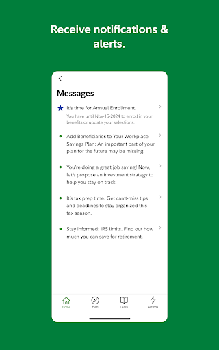 NetBenefits - Fidelity at Work screenshot