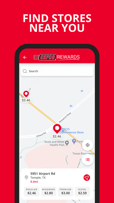 CEFCO Rewards screenshot