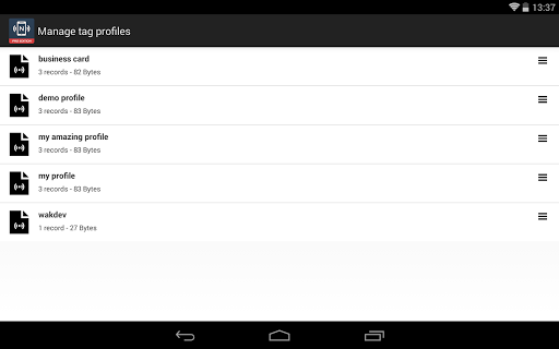 NFC Tools - Pro Edition screenshot