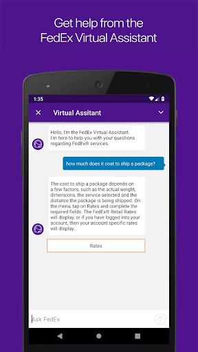 FedEx Mobile screenshot