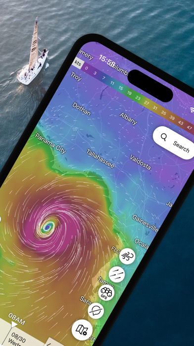 Windfinder: Wind & Weather map screenshot