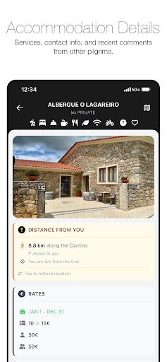 Wise Pilgrim Camino Portugués screenshot