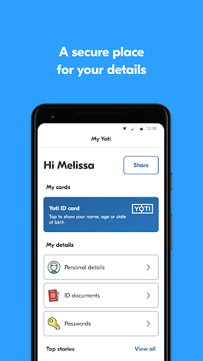 Yoti - your digital identity screenshot