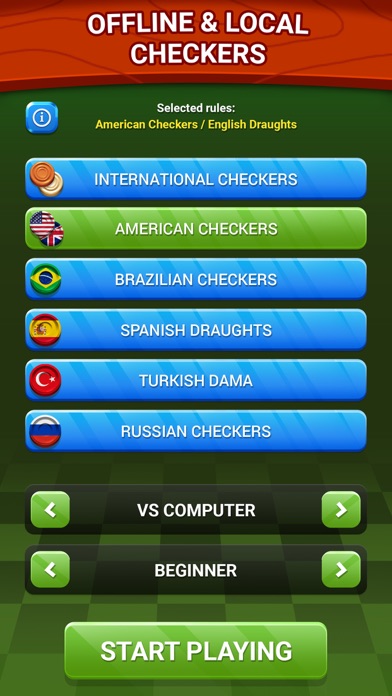 Checkers - Online & Offline screenshot