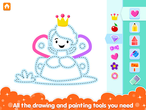 Coloring and Drawing For Girls screenshot