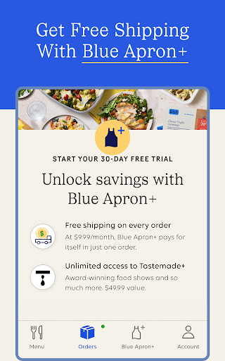 Blue Apron screenshot