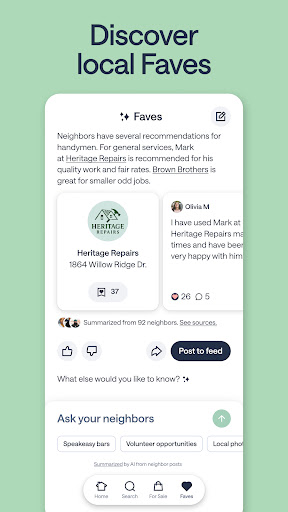 Nextdoor: Neighborhood network screenshot