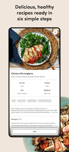 Green Chef: Healthy Recipes screenshot