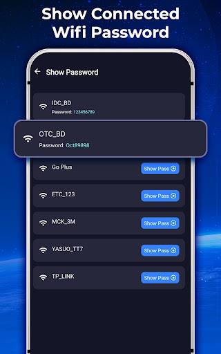 Wifi Password Show: Master Key screenshot
