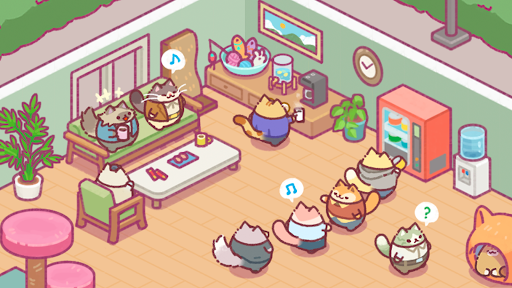 Office Cat: Idle Tycoon Games screenshot
