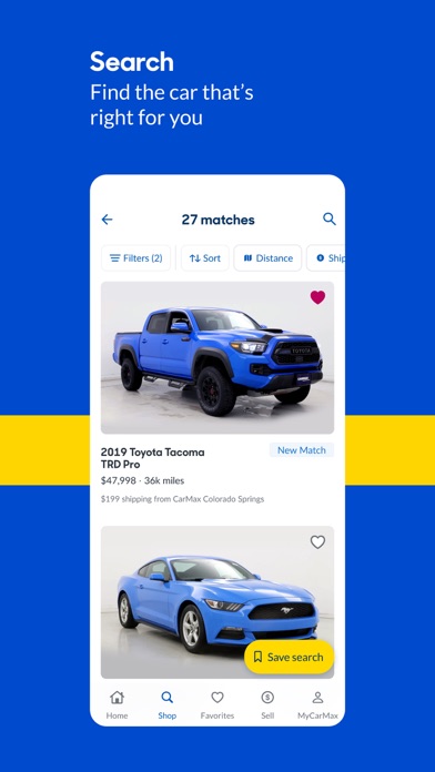 CarMax: Used Cars for Sale screenshot