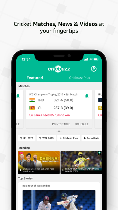 Cricbuzz - Live Cricket Scores screenshot