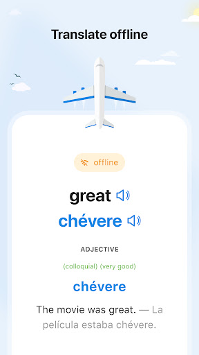 SpanishDictionary.com Learning screenshot