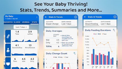 Baby & Breastfeeding Tracker screenshot