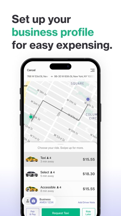 Curb - Request & Pay for Taxis screenshot