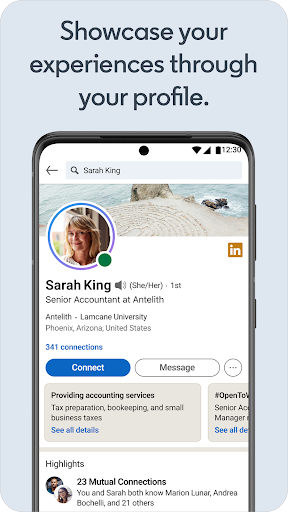 LinkedIn: Community & Network screenshot