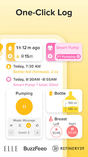 Baby Tracker App | Glow screenshot