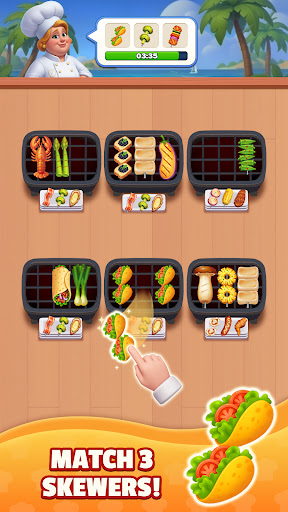 Grill Match - Food Sort Puzzle screenshot