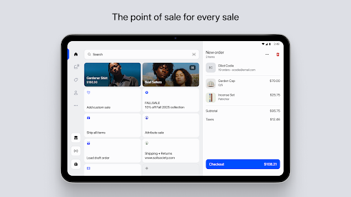 Shopify Point of Sale (POS) screenshot