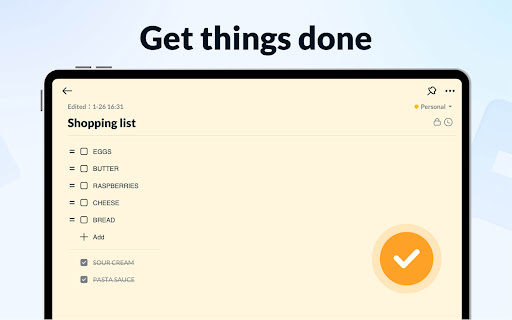 Notepad, Notes, Easy Notebook screenshot