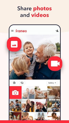 Frameo: Share to photo frames screenshot