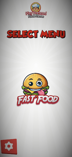 Play Pretend Food Menu screenshot