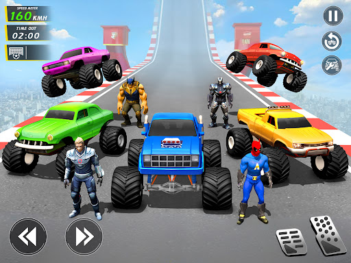 Mega Ramp Monster Truck Stunts screenshot