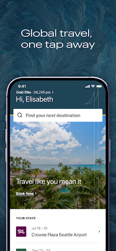IHG Hotels & Rewards screenshot