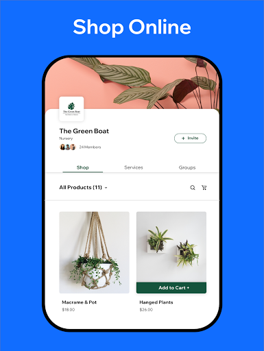 Spaces: Follow Businesses screenshot