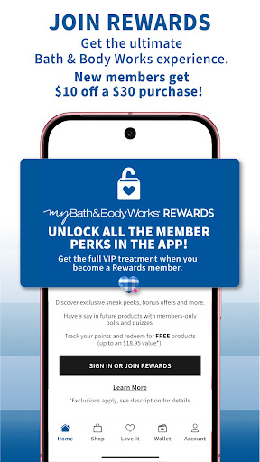 Bath & Body Works screenshot