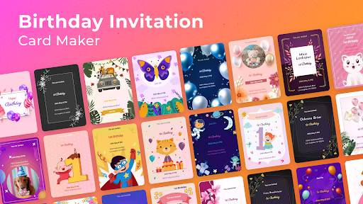 Birthday Invitation Card Maker screenshot