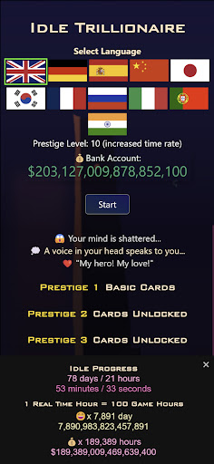 Idle Trillionaire: Money Game screenshot