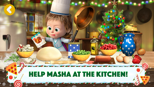Masha and the Bear Pizza Maker screenshot