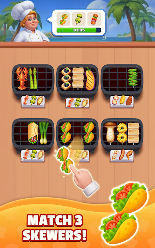 Grill Match - Food Sort Puzzle screenshot